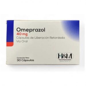 OMEPRAZOL 40MG X 30 TAB (H&M) (TABLETAS)