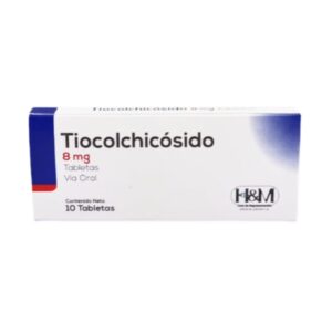 TIOCOLCHICOSIDO 8MG X 10 TAB (H&M)(TABLETAS)
