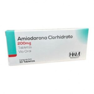 AMIODARONA 200MG X 10 TAB (H&M)(TABLETAS)
