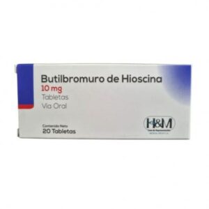 BUTILBROMURO DE HIOSCINA 10MG X 20 TAB (H&M)