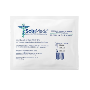 SISTEMA DE DRENAJE DE HERIDAS 100ML – 19 FR (JACKSON PRATT) (SOLUMEDS)