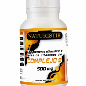 COMPLEJO B 500MG X 30CAP NATURISTIK