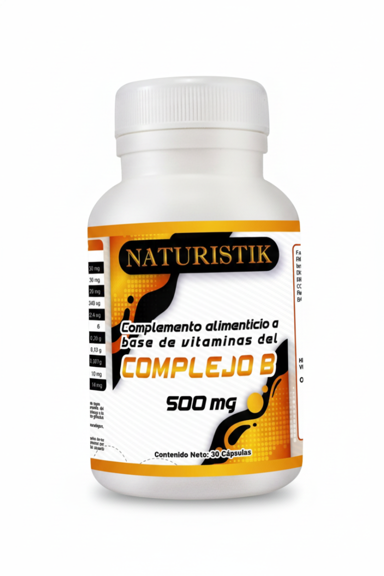 COMPLEJO B 500MG X 30CAP NATURISTIK