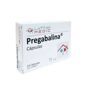 PREGABALINA 75MG X 14 TAB LATTAN MEDIC (TABLETAS)