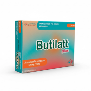 BUTILATT PLUS 500MG/10MG X 10 TAB (ACETAMINOFEN + HIOSCINA) (LATTAN MEDIC)