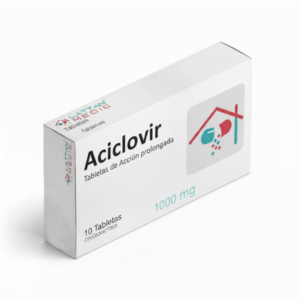 * ACICLOVIR 1000 MG X 10 TAB (LATTAN MEDIC)
