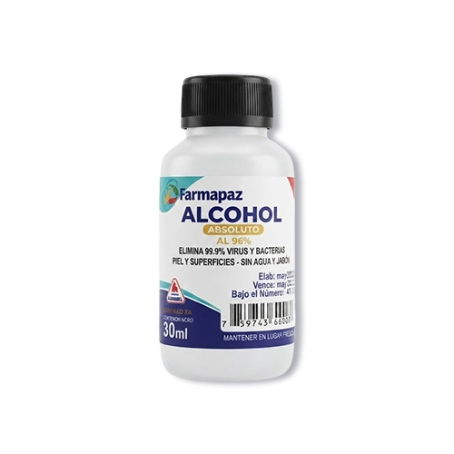 ALCOHOL ABSOLUTO 30ML (FARMAPAZ)