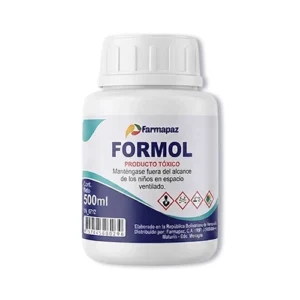 FORMOL 37% LIQUIDO 500ML (FARMAPAZ)