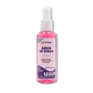 AGUA DE ROSAS SPRAY X 120ML (FARMAPAZ)