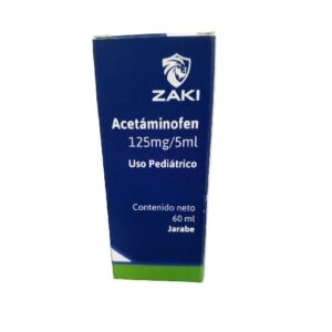 ACETAMINOFEN 120 MG/5 ML SUP 60 ML (ZAKI)