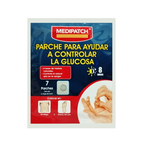 PARCHE PARA CONTROLAR LA GLUCOSA X 7 UND (MEDIPATCH)