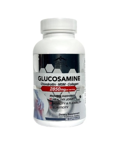 GLUCOSAMINA+CHONDROINTIN+MSM+COLAGEN X 90 CAP (ETERNAL)