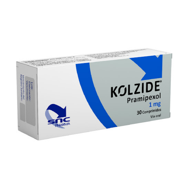 KOLZIDE 1MG X 30 COM (PRAMIPEXOL) (SNC PHARMA)