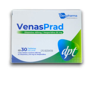 VENASPRAD 450MG/50MG X 30 TAB (DIOSMINA/HESPERIDINA)(DPT)