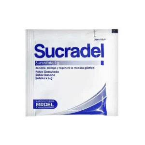 SUCRADEL 1GR SOBRE 6 GR (SUCRALFATO)(FARDEL)