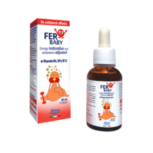 FER BABY GOTAS (VITAMINAS DEL B CON HIERRO Y ACIDO FOLICO) X 30 ML (RIWA)