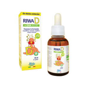 RIWA D VITAMINA D3 + DHA SABOR VAINILLA EN GOTAS PED 30ML (RIWA)