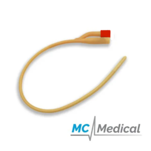 SONDA FOLEY DE LATEX SILICONADA 2 VIAS 18FR CON BALON X 1 UND MC MEDICAL