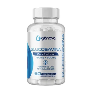 GLUCOSAMINA+ CONDROITINA 750MG/600MG X 60 CAP (GENOVA)