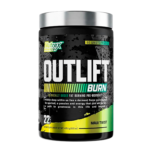 PRE-ENTRENO OUTLIFT BURN 417.4G X 22 SERV (NUTREX - RESEARCH)