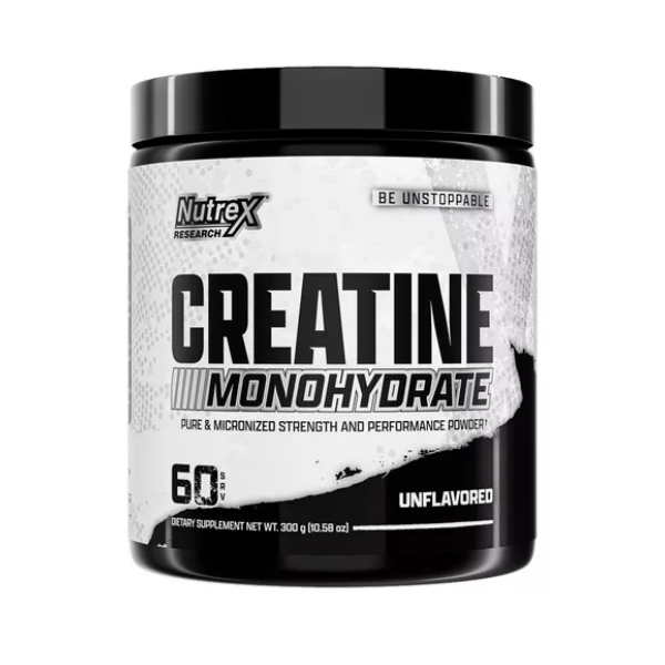 CREATINA MONOHYDRATE 60 SERV 300G (SIN SABOR)(NUTREX)