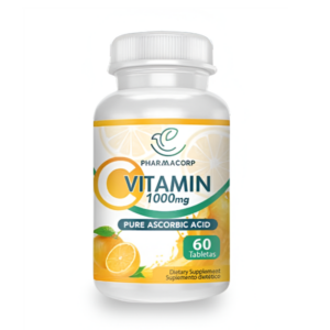 VITAMIN C 1000MG X 60 TAB (VITAMINA C)(PHARMACORP)