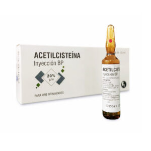 ACETILCISTEINA 20% AMPOLLA DE 10ML AMP (KWALTY PHARMACEUTICALS)