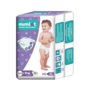 PAÑAL MIMLOT XXG X 18 UND