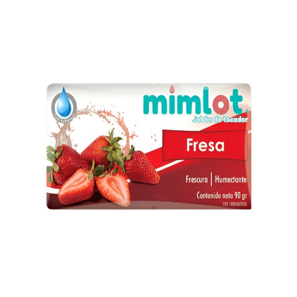 JABON BARRA MIMLOT FRESA 90G