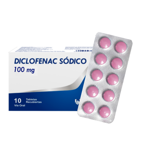 DICLOFENAC SODICO 100 MG X 10 TAB (DROTAFARMA)