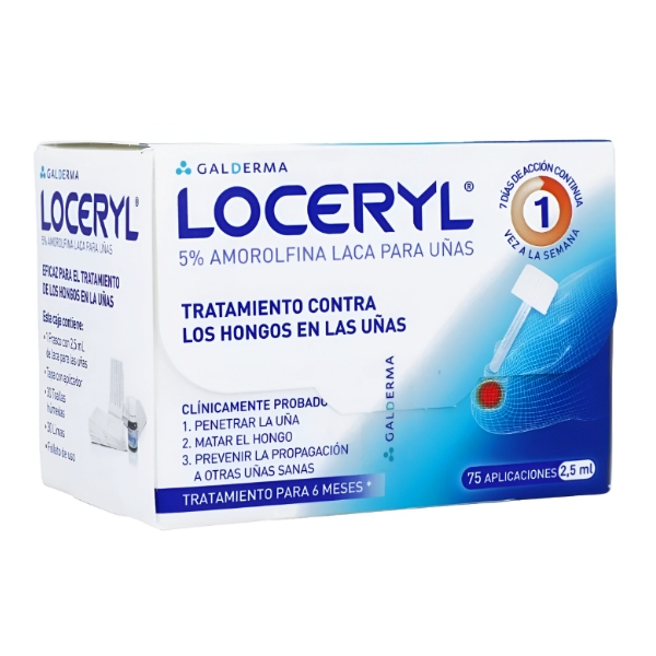 LOCERYL LACA PARA UÑAS 5% 2,5ML (GALDERMA)