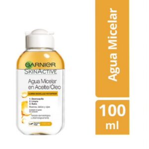 SKINACTIVE AGUA MICELAR EN ACEITE DESMAQUILLANTE X 100ML (GARNIER)