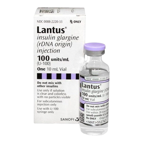 LANTUS 100 UI/ML AMP 10 ML S.C (INSULINA GLARGINA)(SANOFI)
