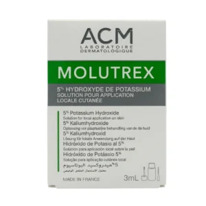 MOLUTREX 5% SOLUCION 3ML (HYDROXYDO DE POTASIO) (ACM)