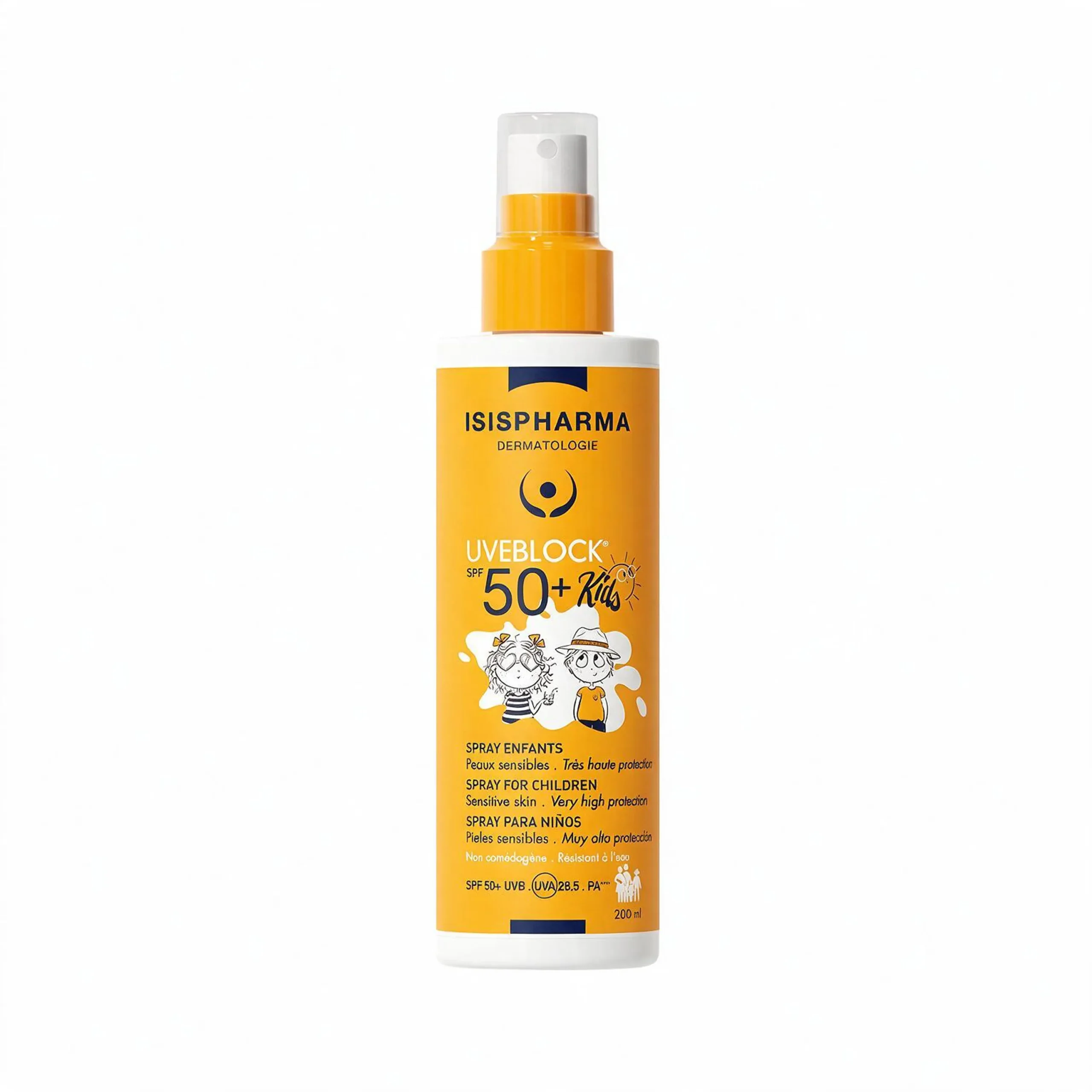 PROTECTOR SOLAR UVEBLOCK MINERAL SPF 50+ KIDS ISISPHARMA 200ML (MISCELANEOS)