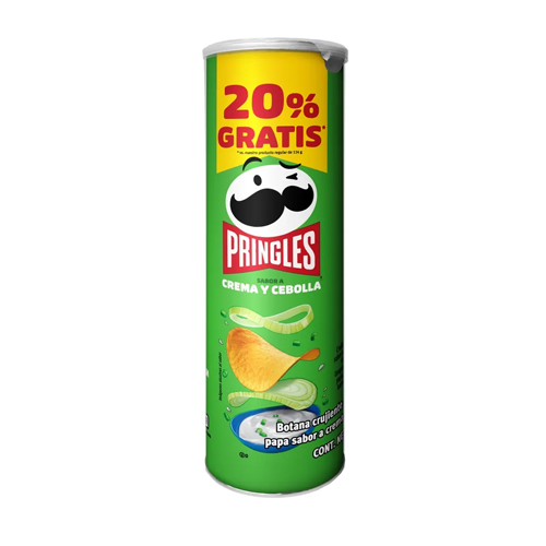 PRINGLES CREMA Y CEBOLLA X 149GR