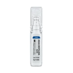 AGUA DESTILADA 5 ML (ALFA)