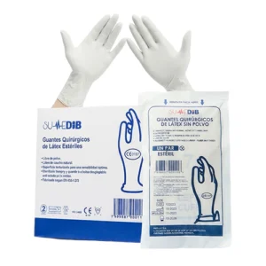 GUANTES QUIRURGICOS 7.0 LIBRE DE POLVO (SUMEDIB)