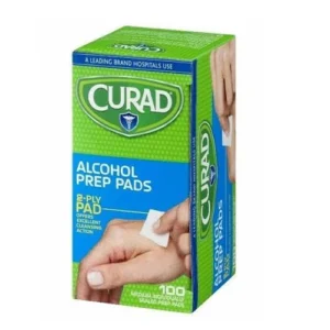 APOSITO GASITA ESTERIL X PAR ALCOHOL PREP PAD CURAD (MMQ)