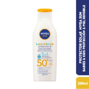 PROTECTOR SOLAR BABIES Y KIDS 5 EN 1 X 200 ML (NIVEA)