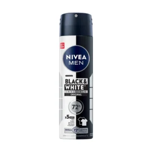DESODORANTE NIVEA SPRAY MEN BLACK AND WHITE ORIGINAL 150ML