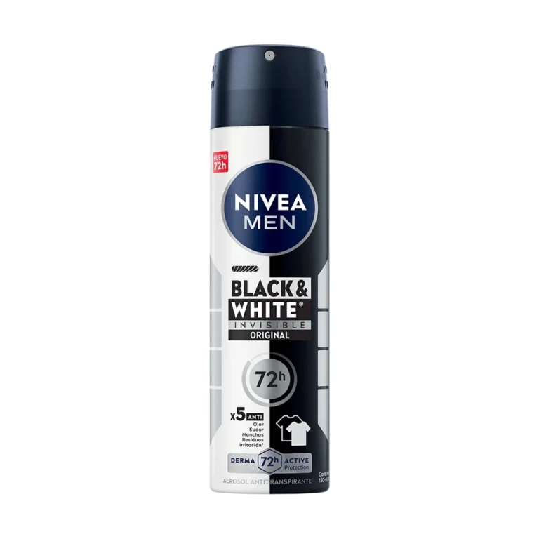 DESODORANTE NIVEA SPRAY MEN BLACK AND WHITE ORIGINAL 150ML