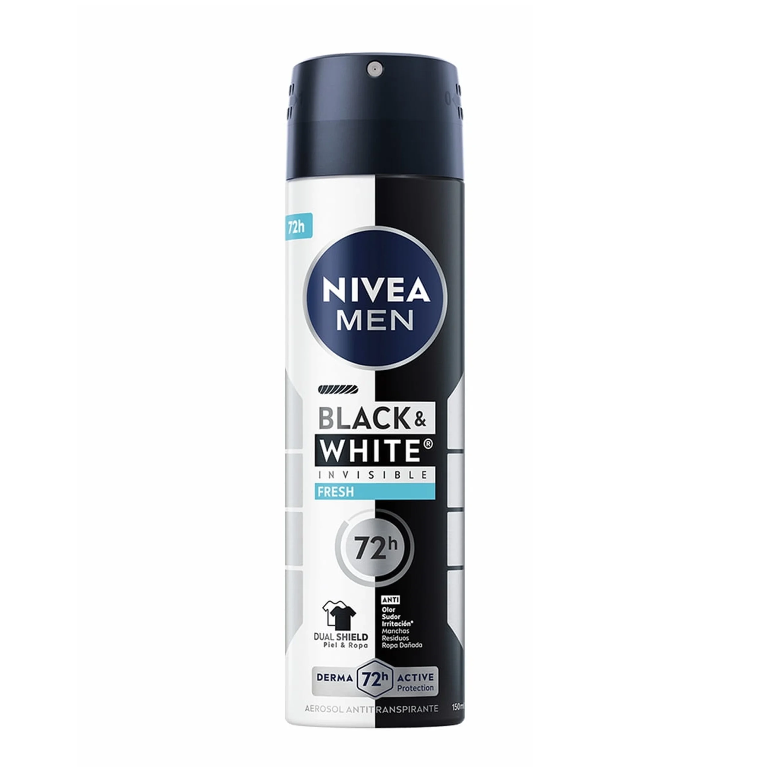 DESODORANTE NIVEA SPRAY INVISIBLE FRESH 72H X 150ML