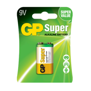 BATERIA SUPER 9V X 1 UND (GP)