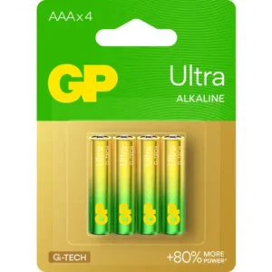 BATERIA AAA ULTRA ALCALINA X 4 (GP)