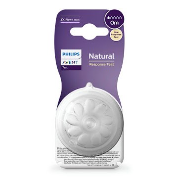 AVENT TETINA DE FLUJO LENTO ANTI COLICOS X 2 UND 1M+ (PHILIPS)