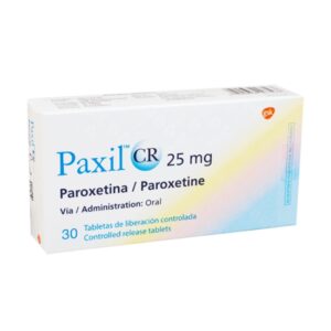 PAXIL CR 25MG X 30 TAB L.C (PAROXETINA) (GSK)