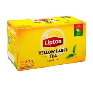 TE NEGRO YELLOW LABEL 20 SOBRES 40 GR (LIPTON)