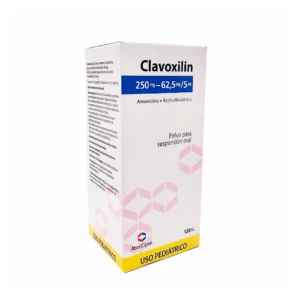 CLAVOXILIN 250 MG / 62.5 MG / 5 ML X 120 ML (AMOXICILINA+ ACIDO CLAVULANICO)(ATR