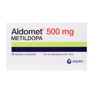 ALDOMET 500MG X 10 TAB (ALFAMETILDOPA)(ASPEN)(TABLETAS)